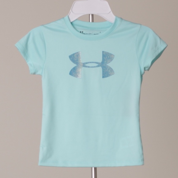 baby blue under armour shirt
